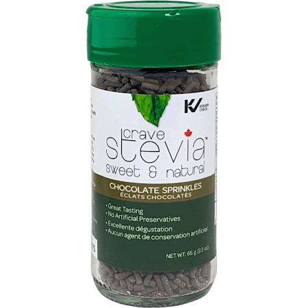 Stevia Sweetened Sprinkles - Chocolate